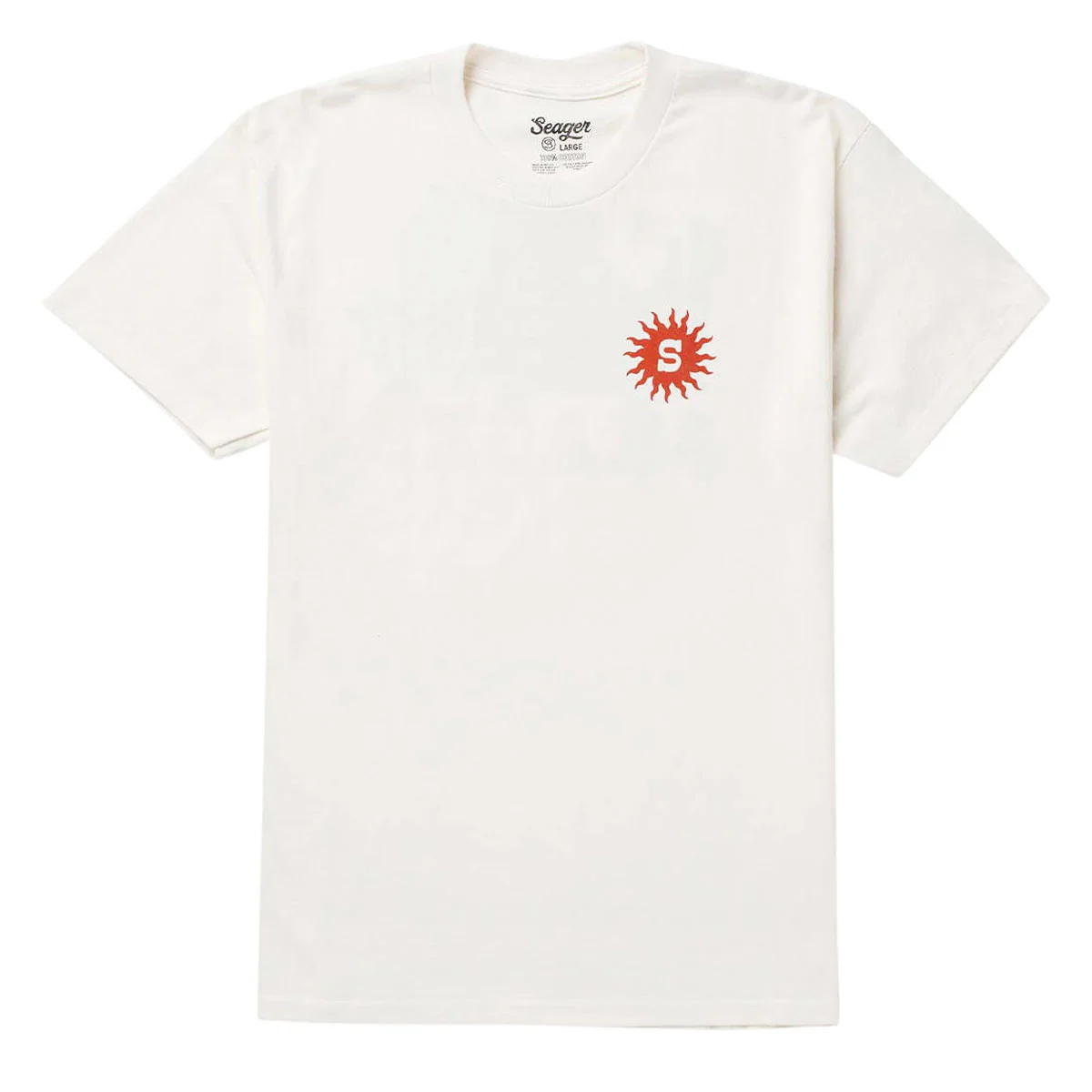 Seager Baja T-Shirt - Vintage White - Image 2