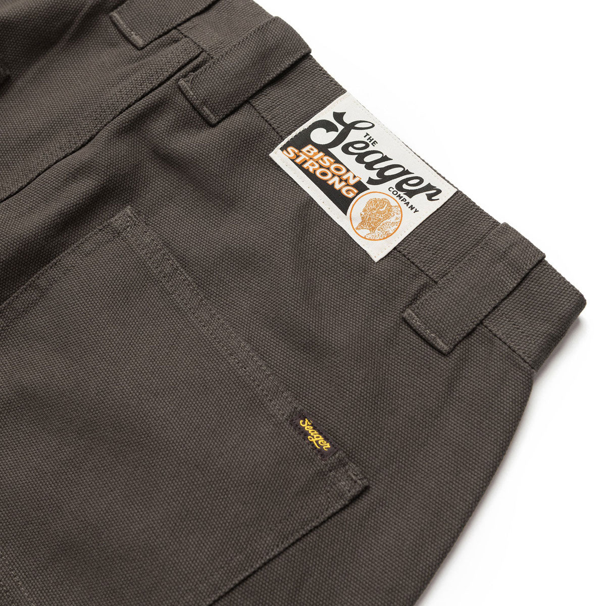 Seager Bison Canvas Pants - Darkwood - Image 3