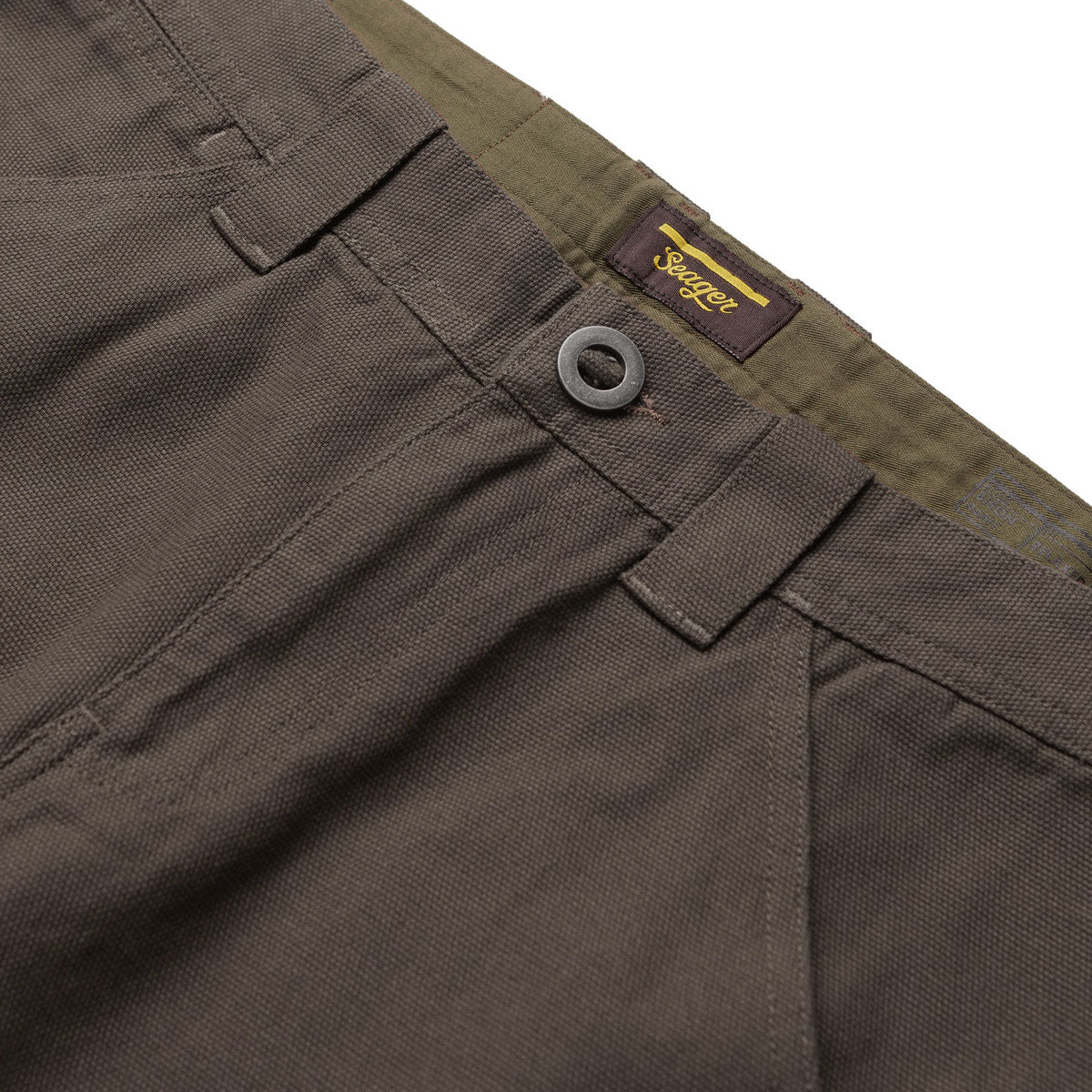 Seager Bison Canvas Pants - Darkwood - Image 4