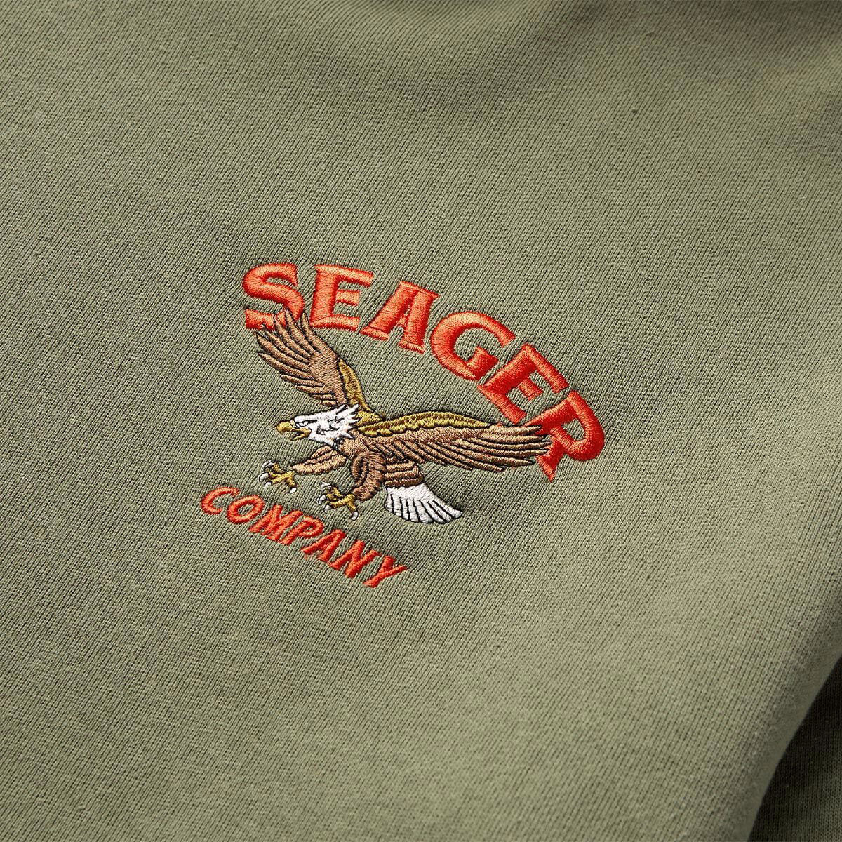 Seager Bradley Hoodie - Olive - Image 2