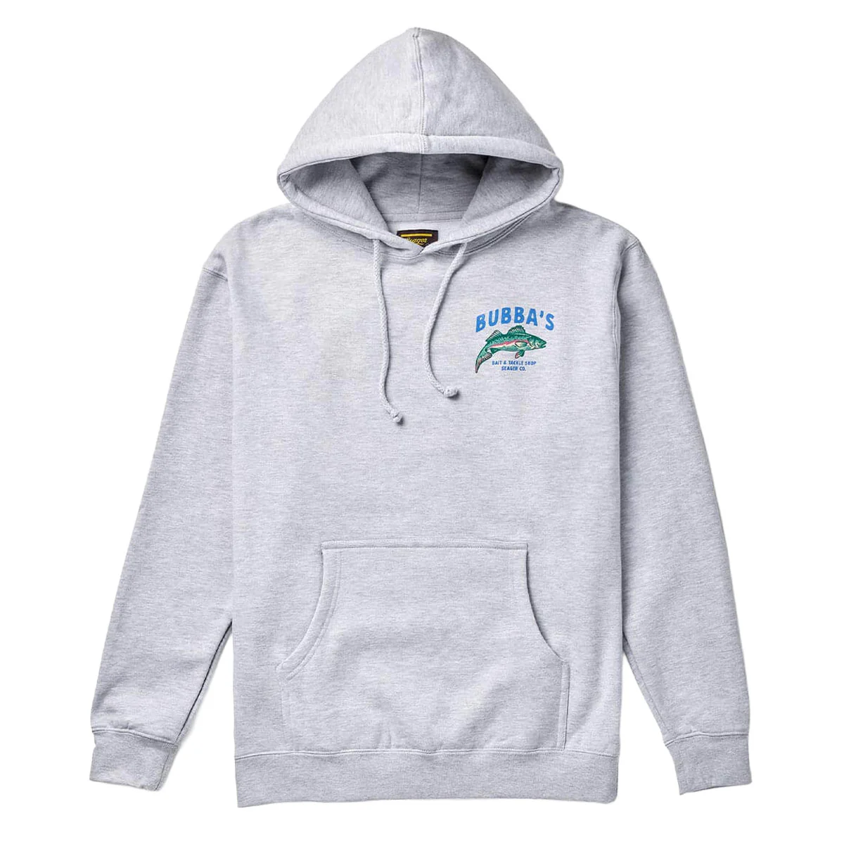 Seager Bubbas Hoodie - Heather Grey - Image 2