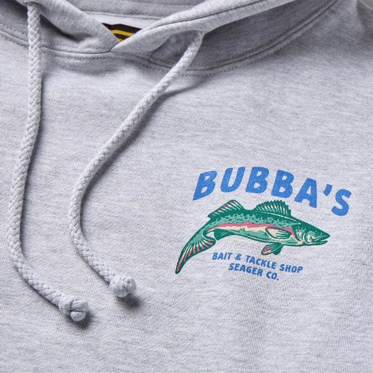 Seager Bubbas Hoodie - Heather Grey - Image 3
