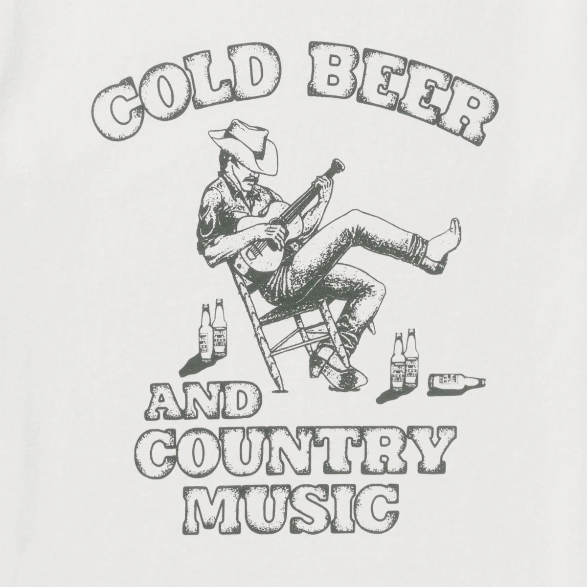 Seager Country Music T-Shirt - White - Image 2