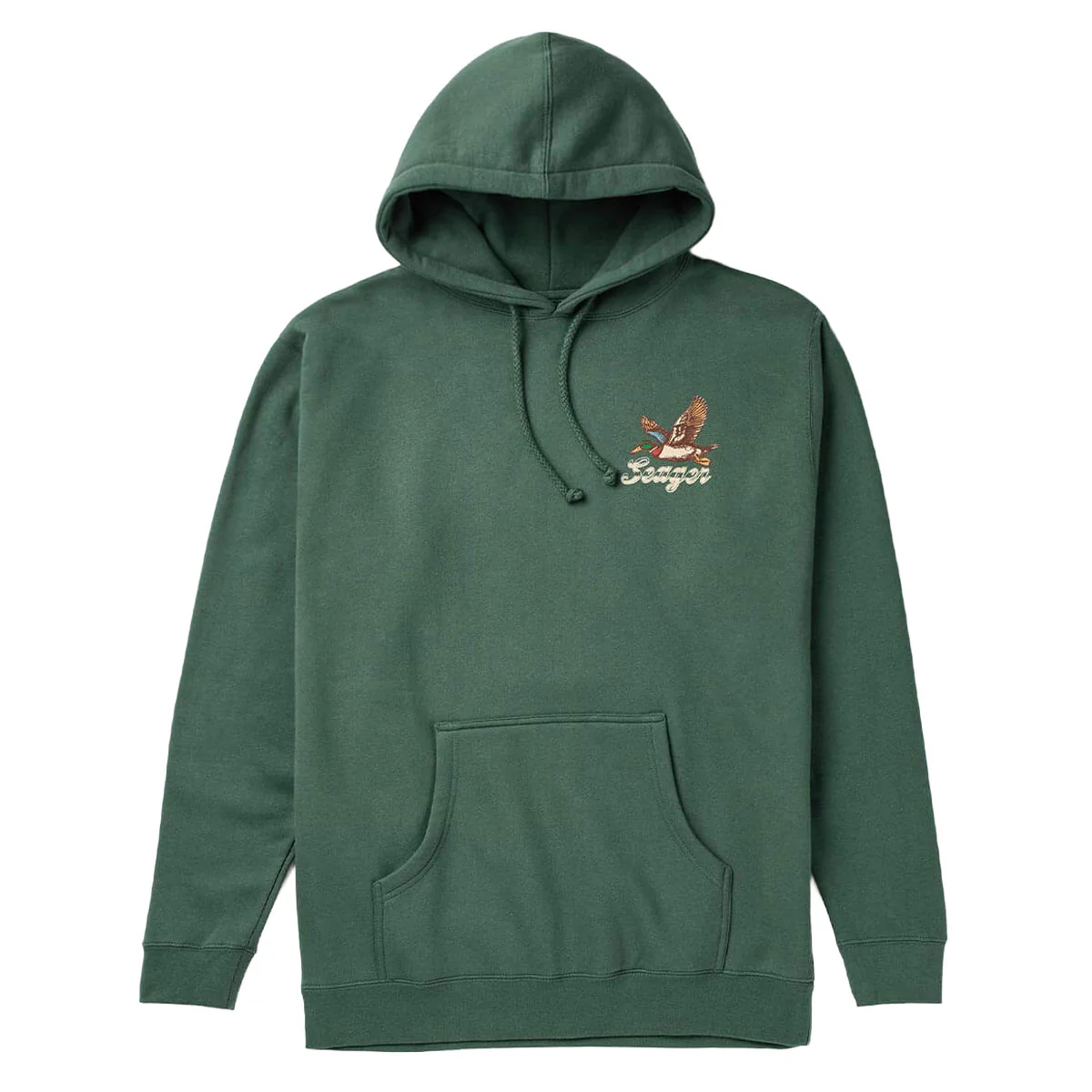 Seager Greenhead Hoodie - Alpine Green - Image 2