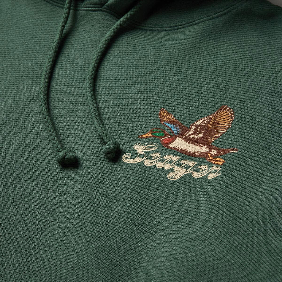 Seager Greenhead Hoodie - Alpine Green - Image 3