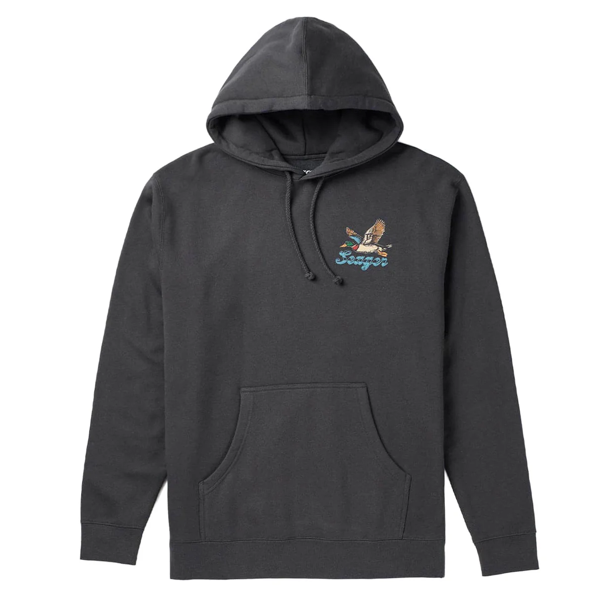 Seager Greenhead Hoodie - Asphalt - Image 2