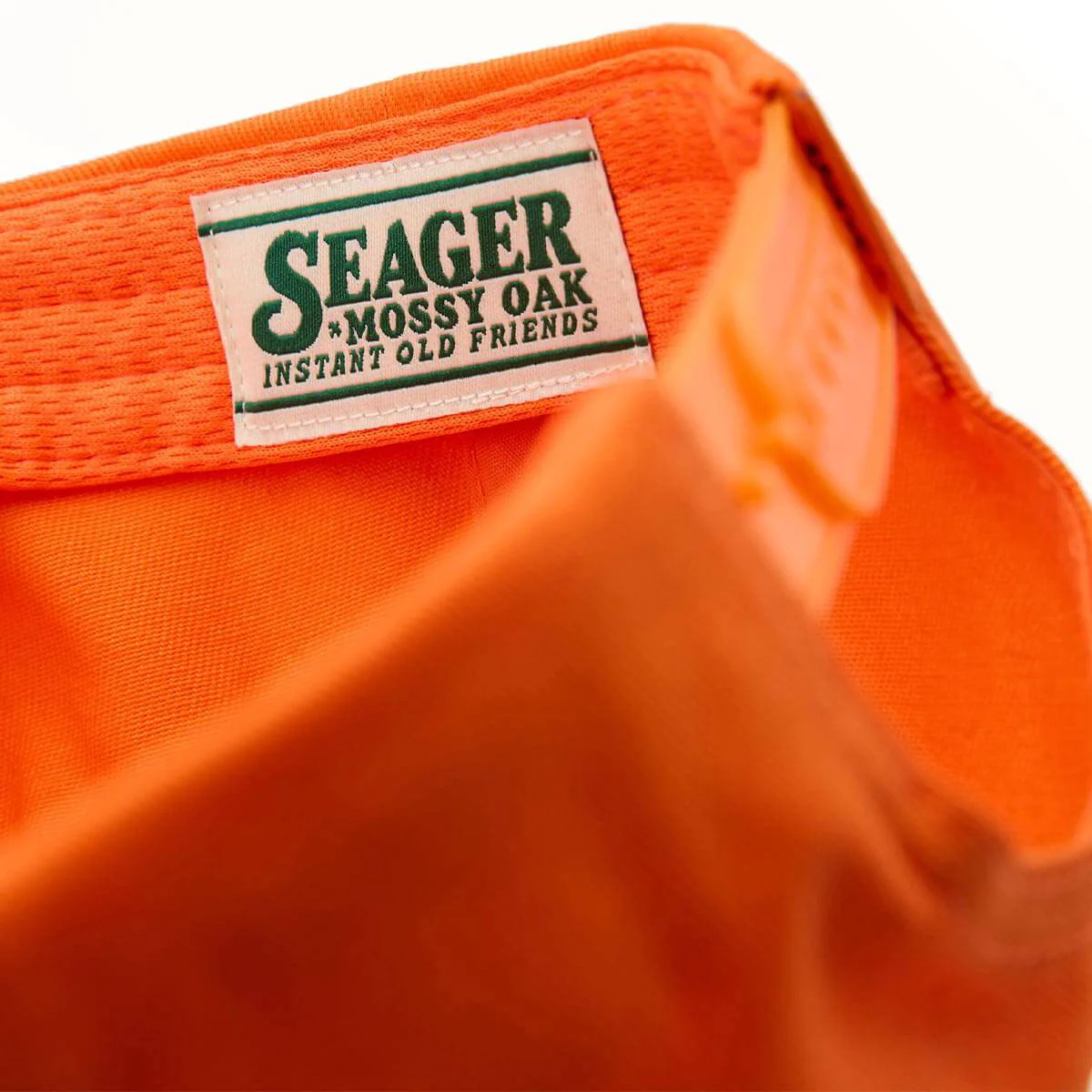Seager I.O.F. Snapback Hat - Orange/Camo - Image 4