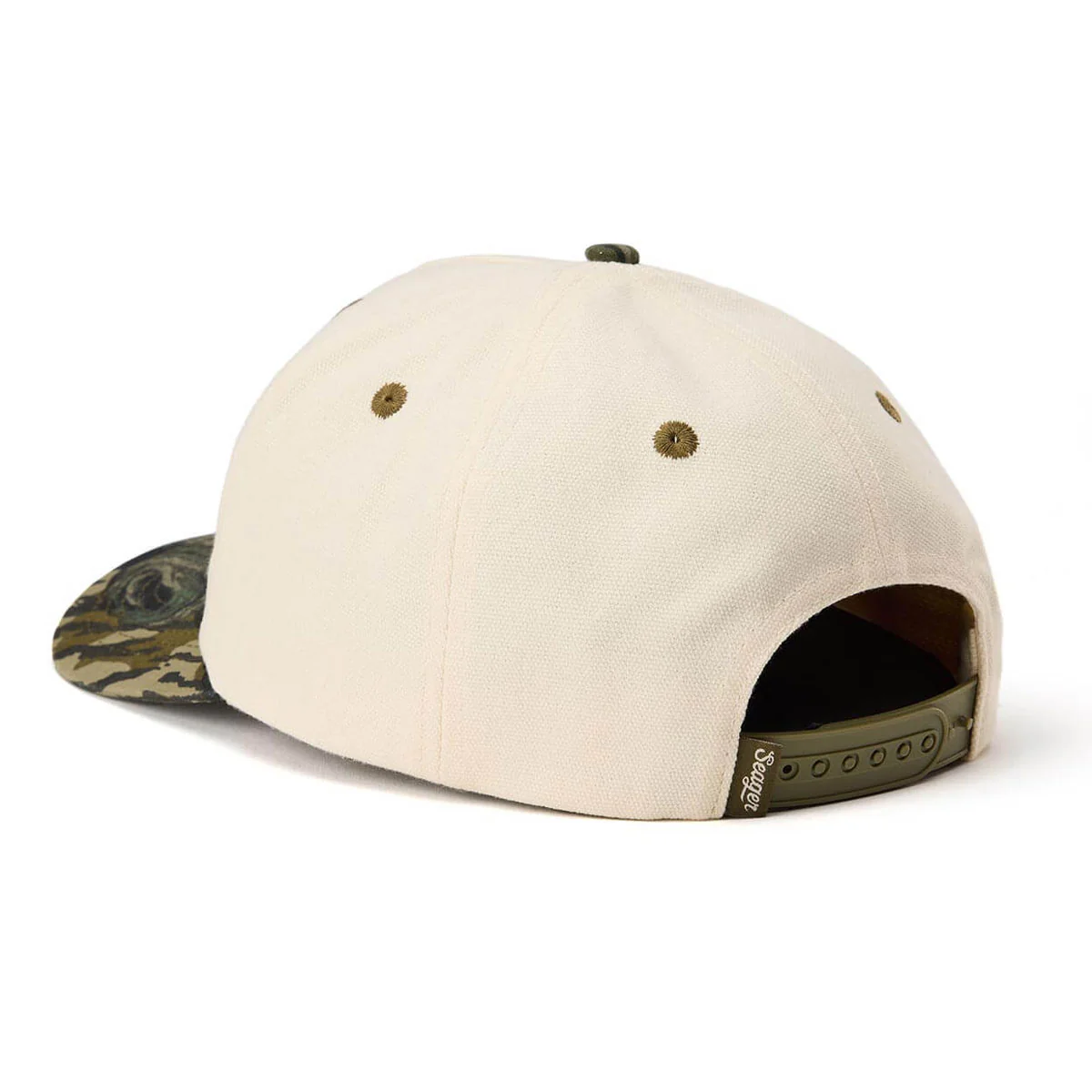 Seager MO Gone Hunting Snapback Hat - Cream/Camo - Image 2