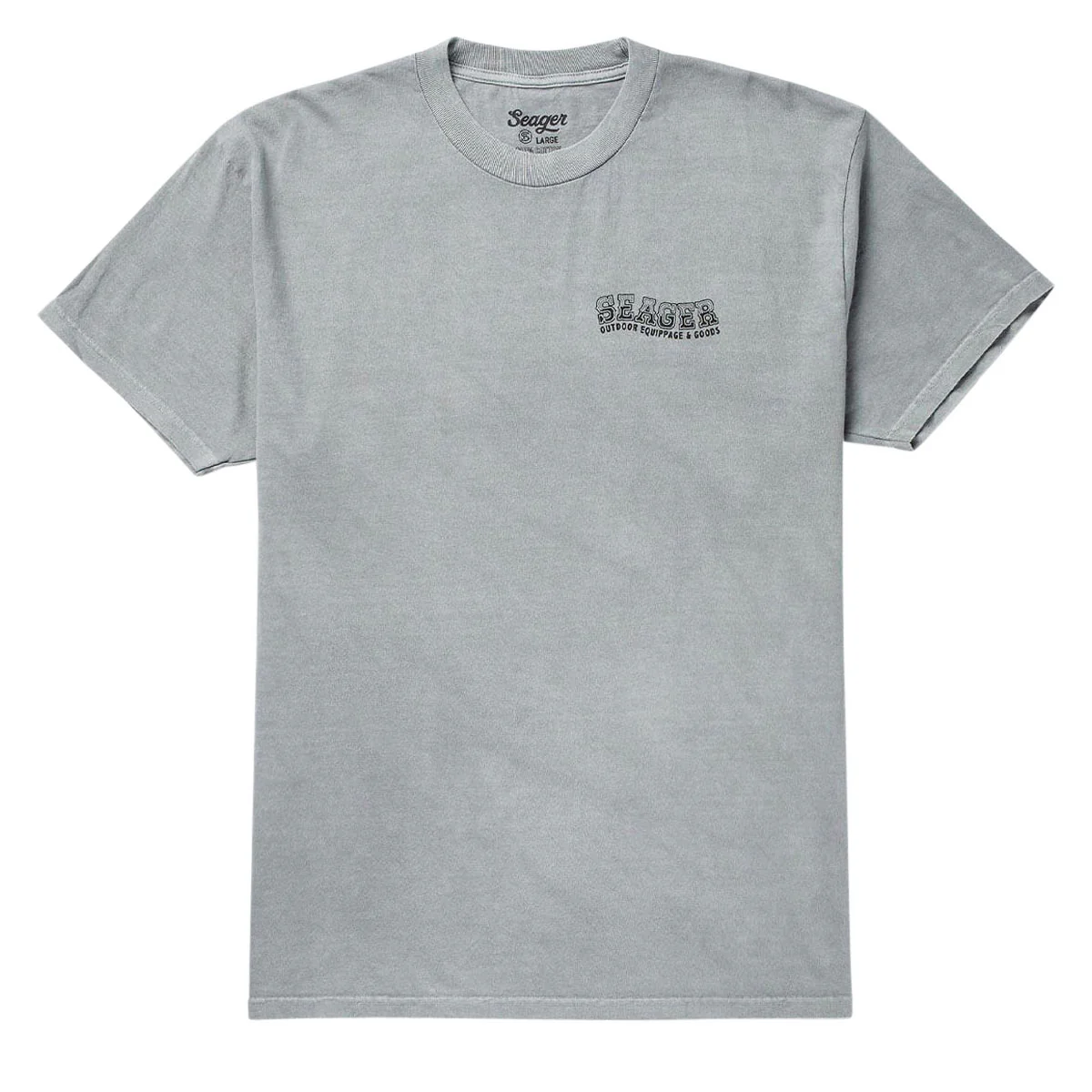 Seager Premium Reserve T-Shirt - Pigment Grey - Image 2