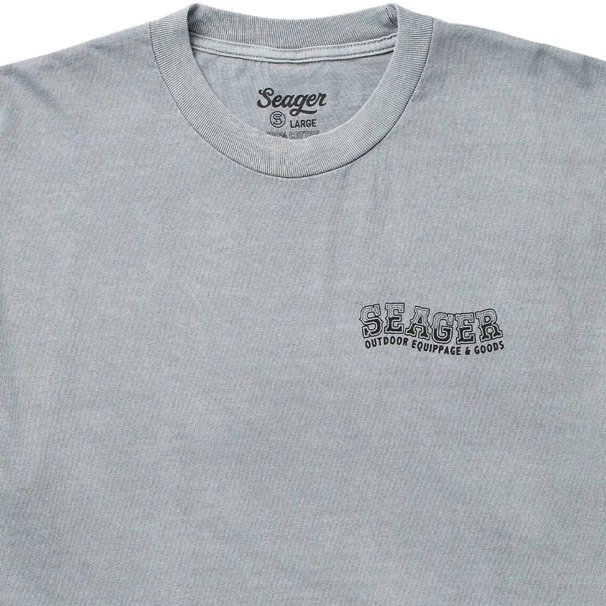 Seager Premium Reserve T-Shirt - Pigment Grey - Image 3