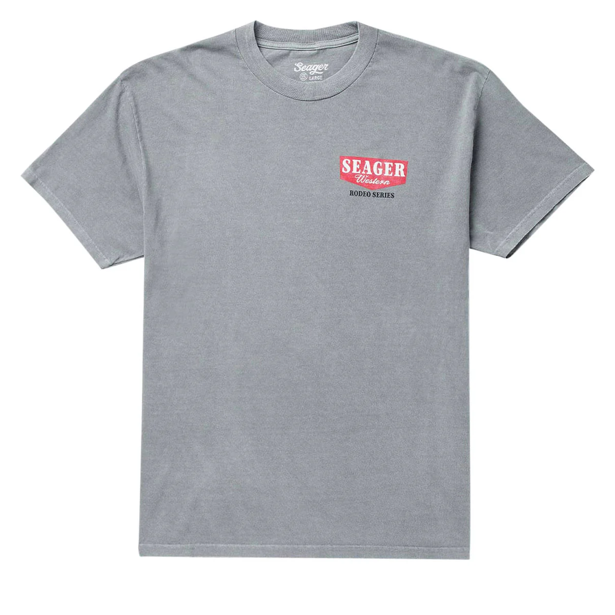 Seager Premium Rodeo Series T-Shirt - Pigment Grey - Image 2