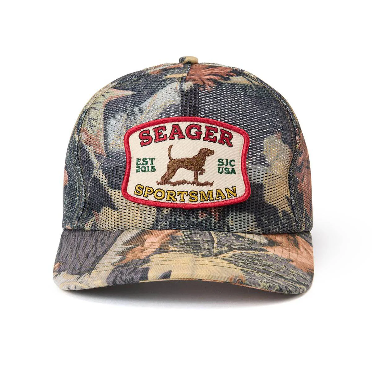 Seager Seager Sportsman Mesh Trucker Hat - SJC Camo - Image 3