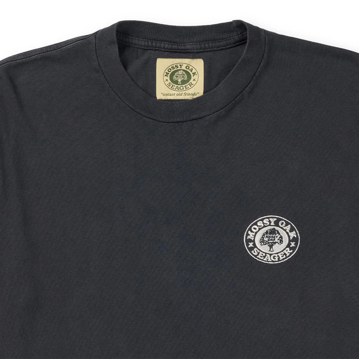 Seager x Mossy Oak T-Shirt - Pigment Black - Image 2