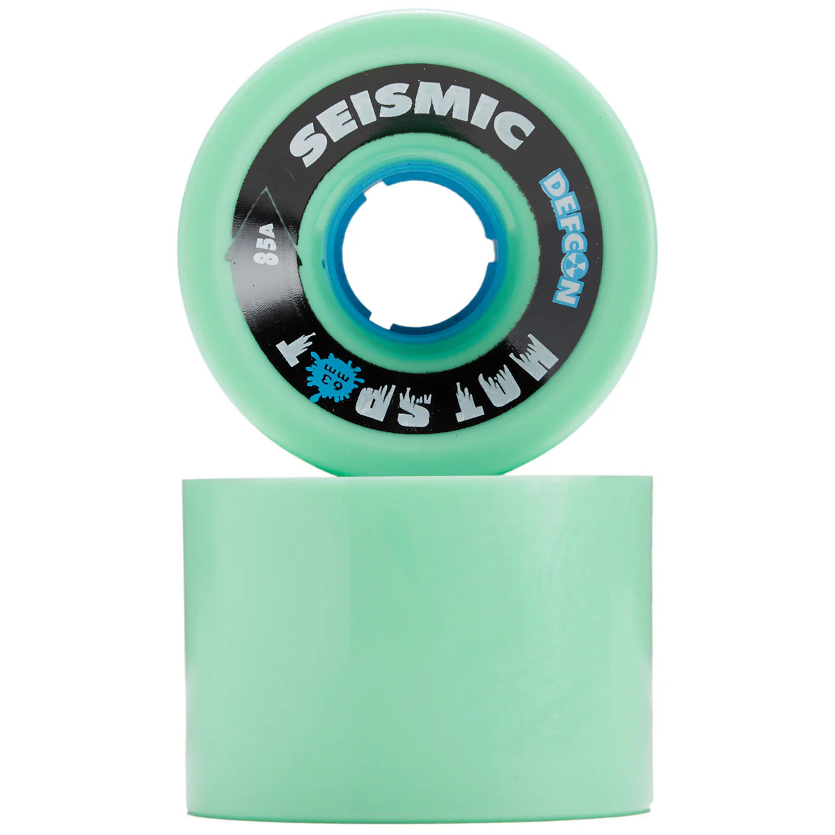Seismic Hot Spot 85a Longboard Wheels - Mint - 63mm - Image 2