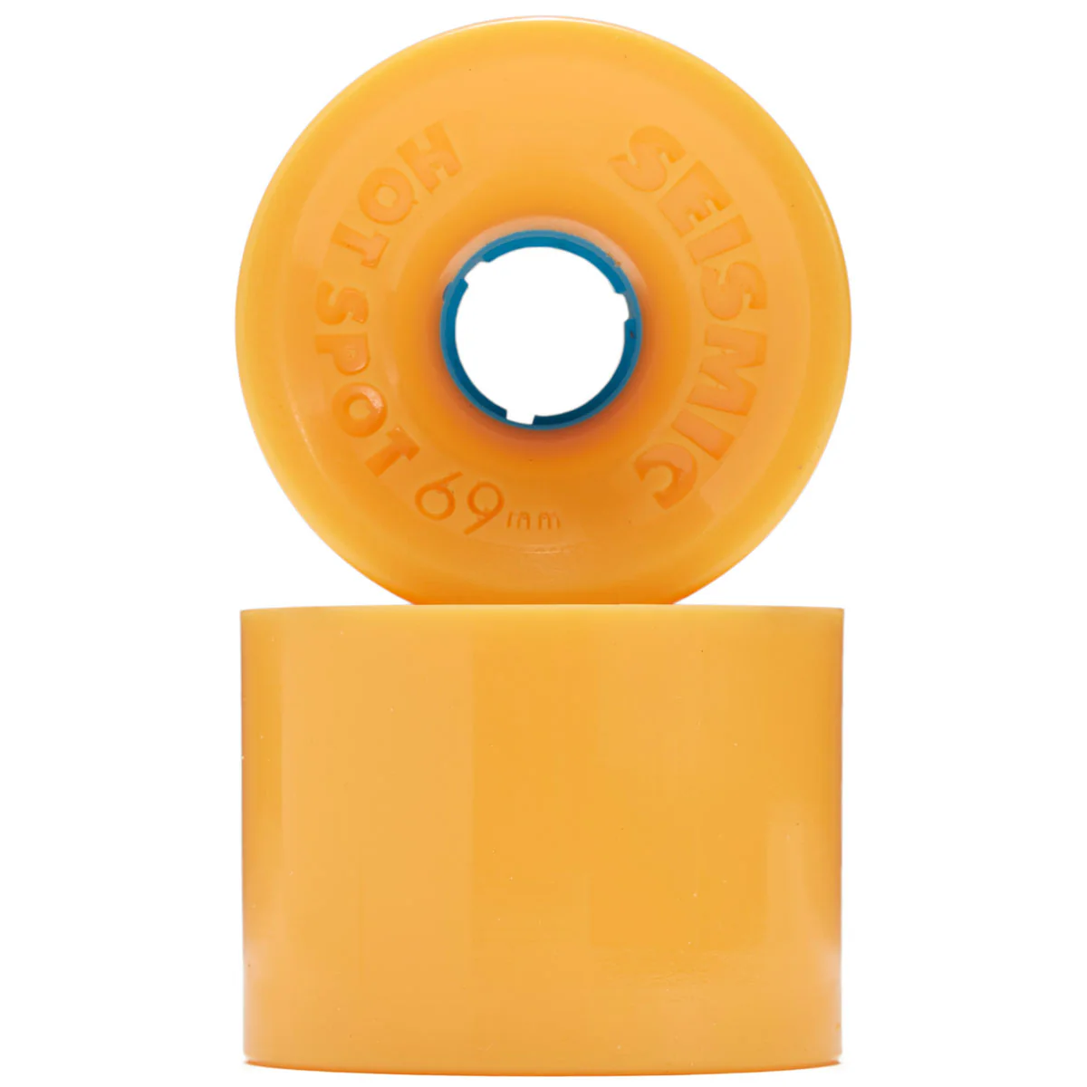 Seismic Hot Spot 78.5a Longboard Wheels - Mango - 69mm - Image 2