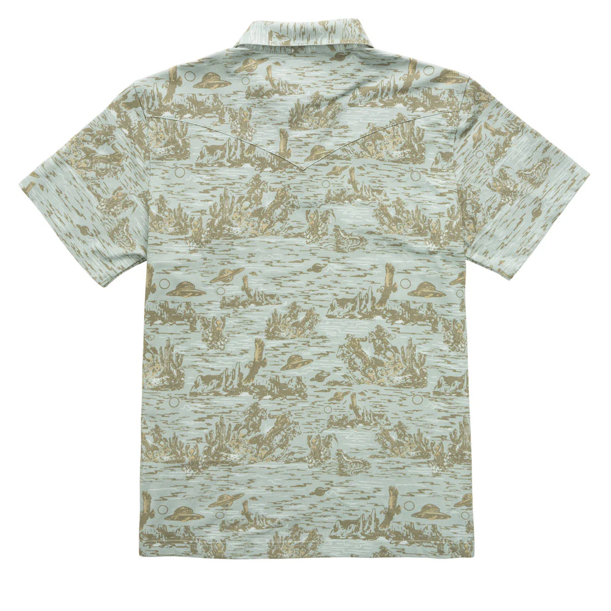 Sendero Cantina Polo Shirt - Desert Abduction Print - Image 4
