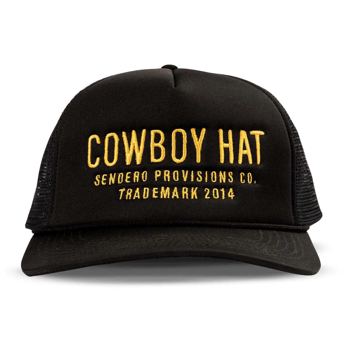 Sendero Cowboy Hat - Black/Gold - Image 4