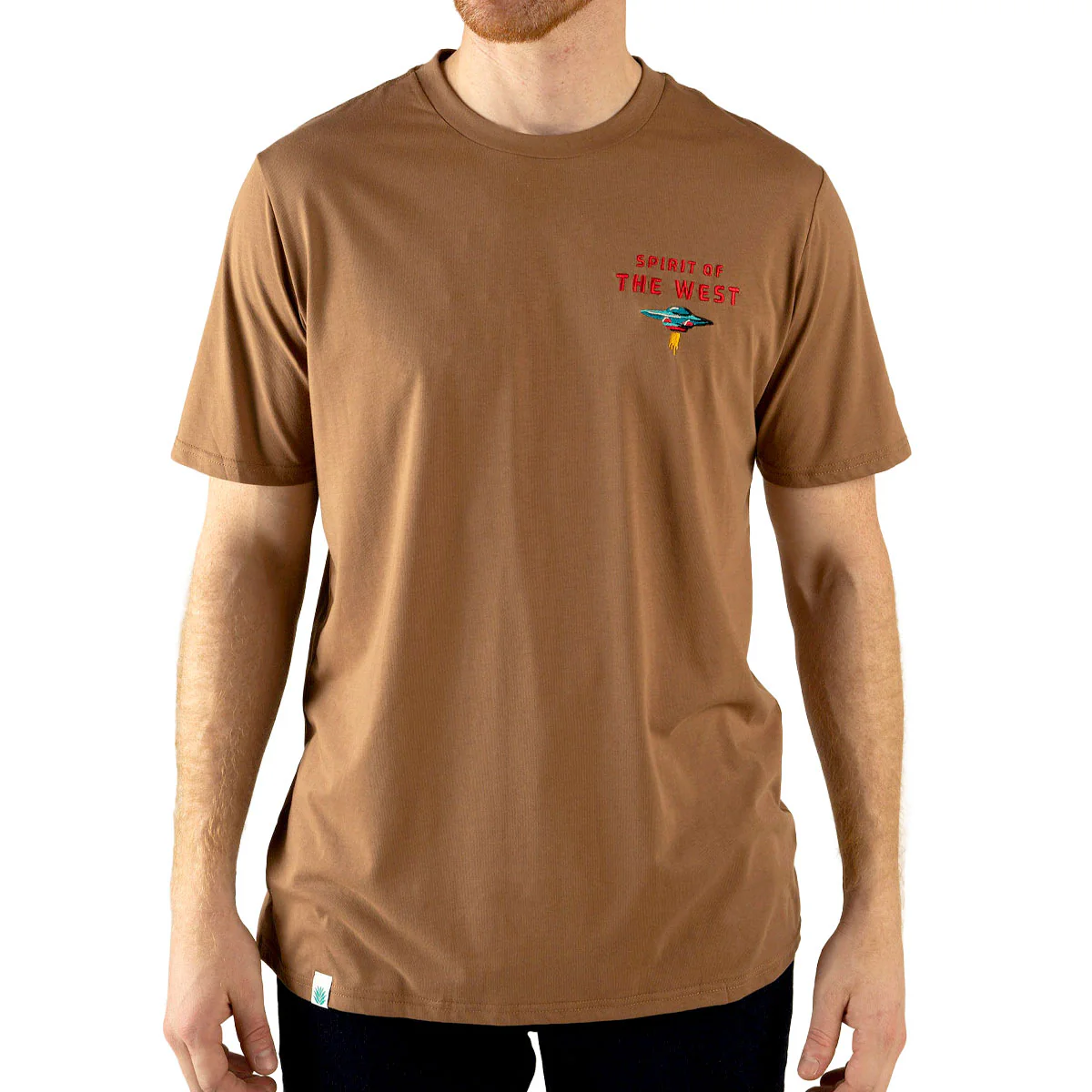 Sendero Danger Cowboy T-Shirt - Light Brown - Image 4