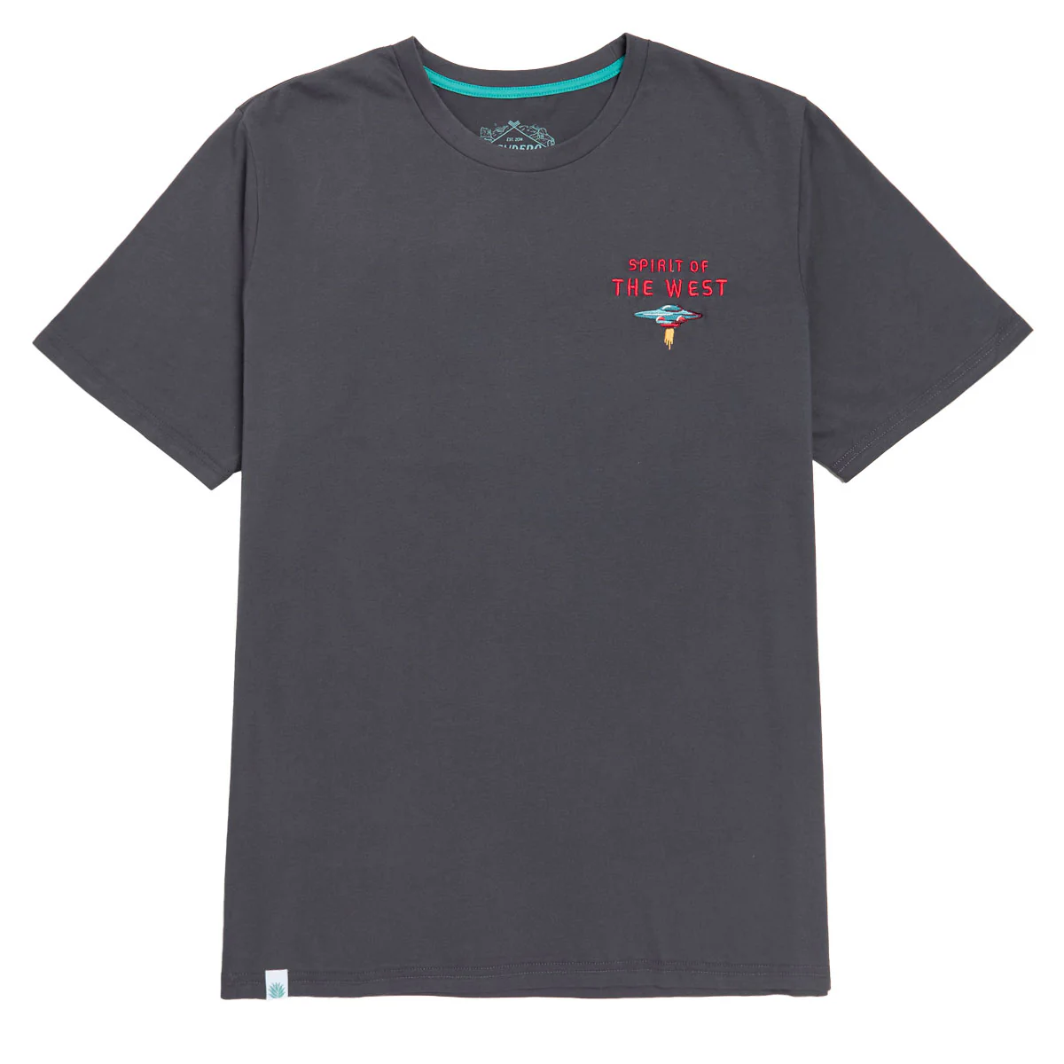 Sendero Danger Cowboy T-Shirt - Vintage Black - Image 2
