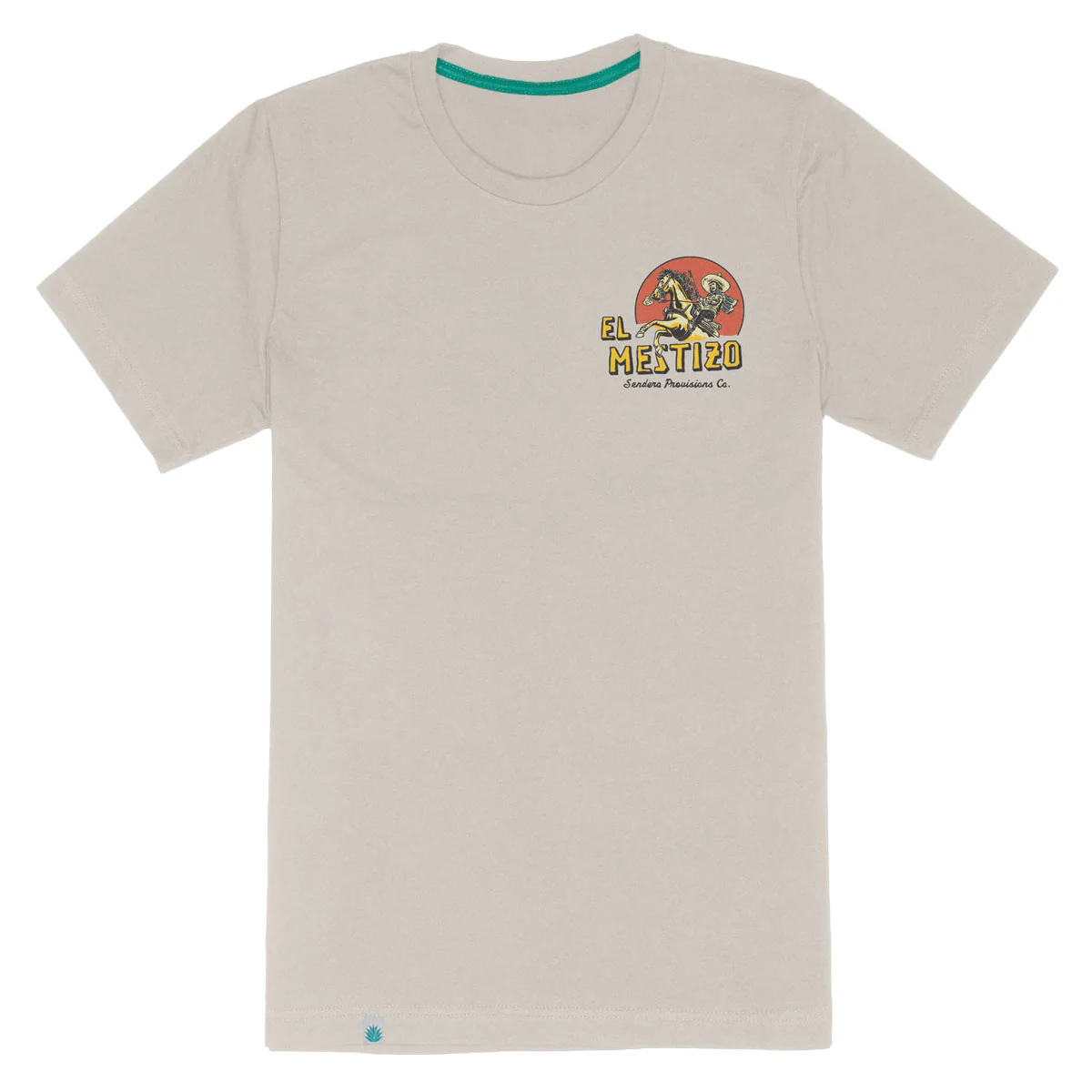 Sendero Mestizo T-Shirt - Sand - Image 2