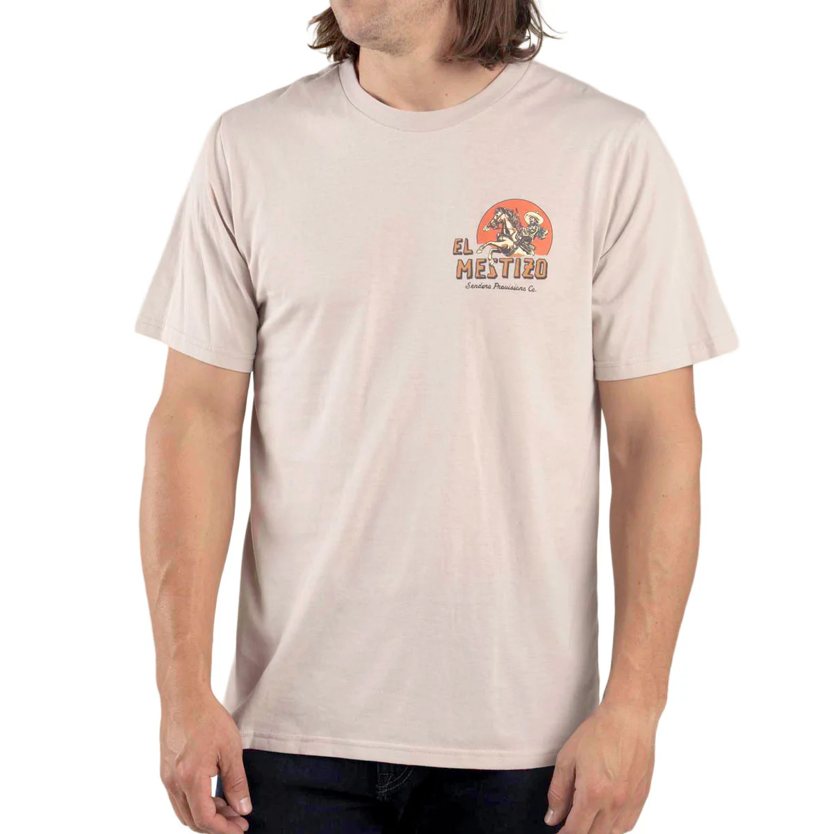 Sendero Mestizo T-Shirt - Sand - Image 3