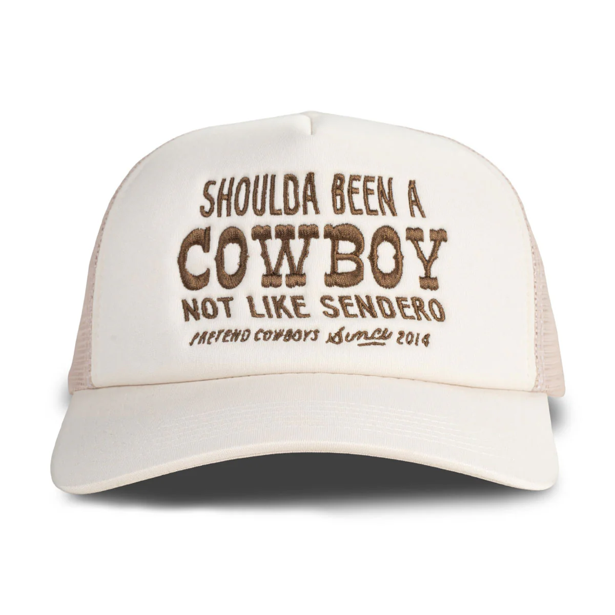 Sendero Shoulda Been A Cowboy Hat - Cream - Image 3