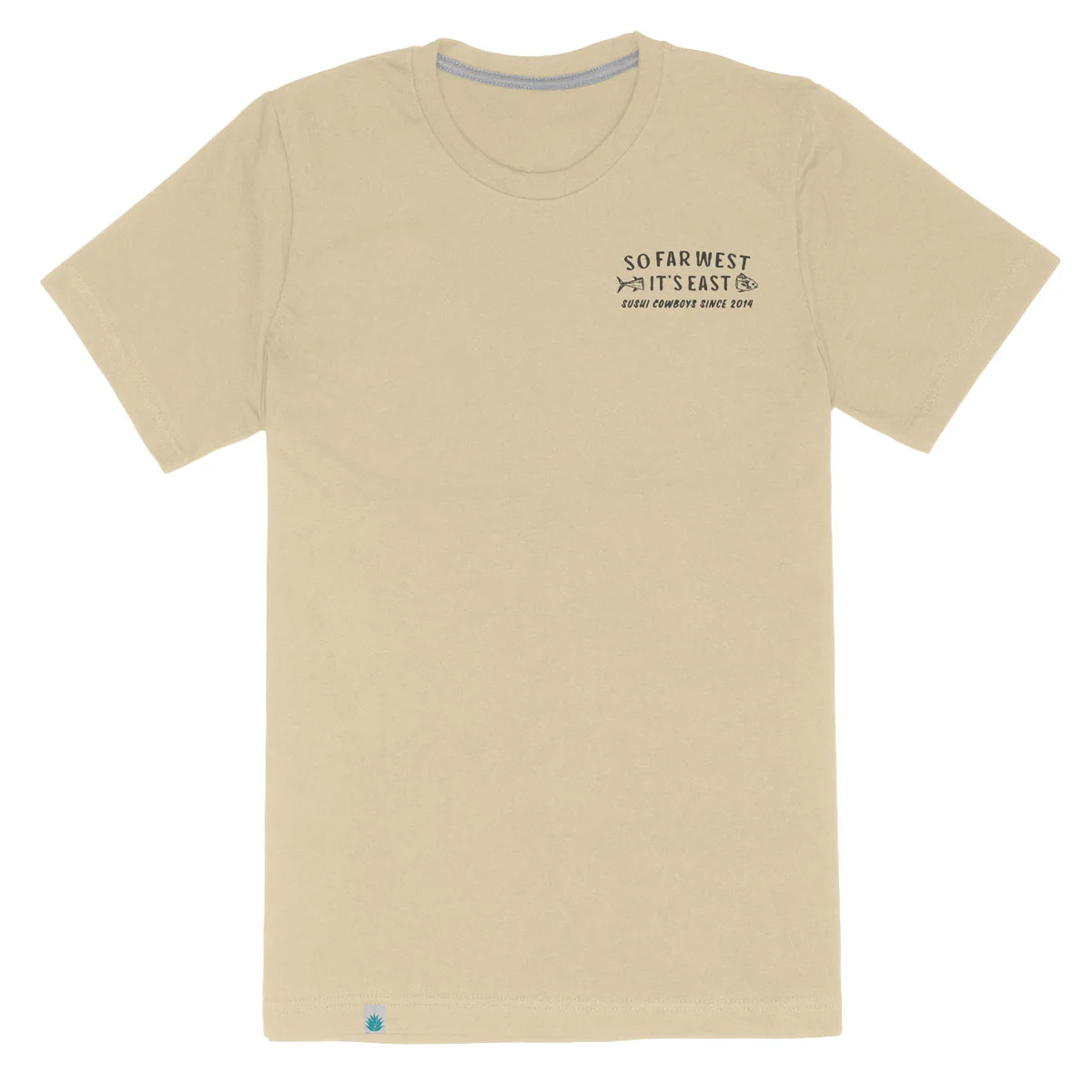 Sendero So Far West T-Shirt - Cream - Image 2