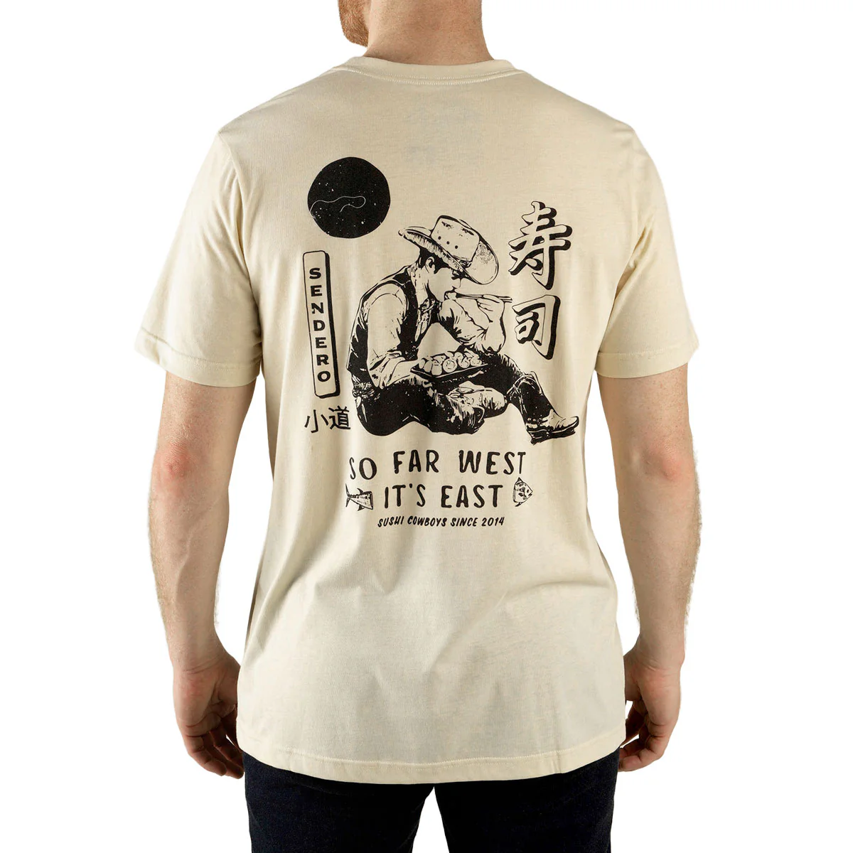 Sendero So Far West T-Shirt - Cream - Image 3