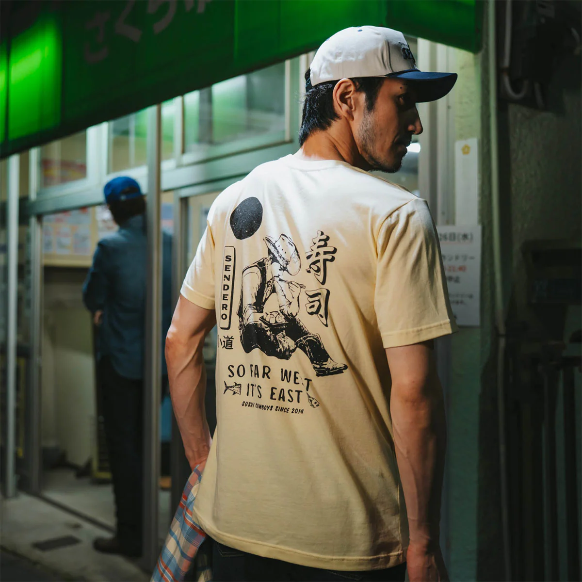 Sendero So Far West T-Shirt - Cream - Image 5