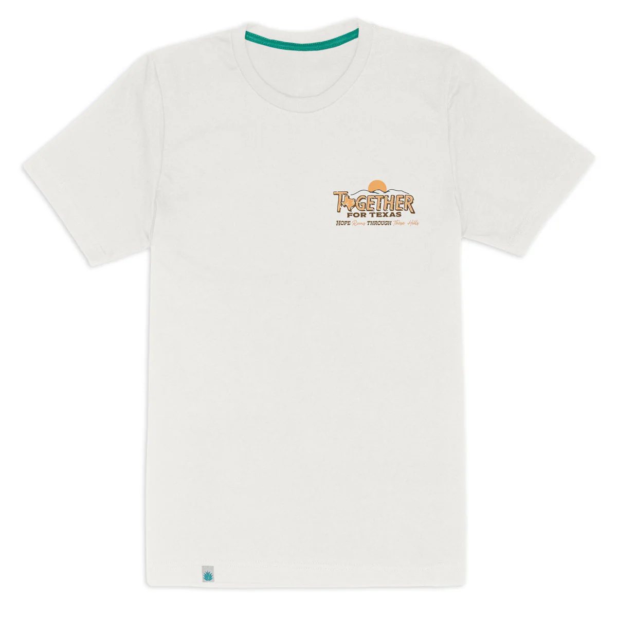 Sendero Together For Texas T-Shirt - Vintage White - Image 2