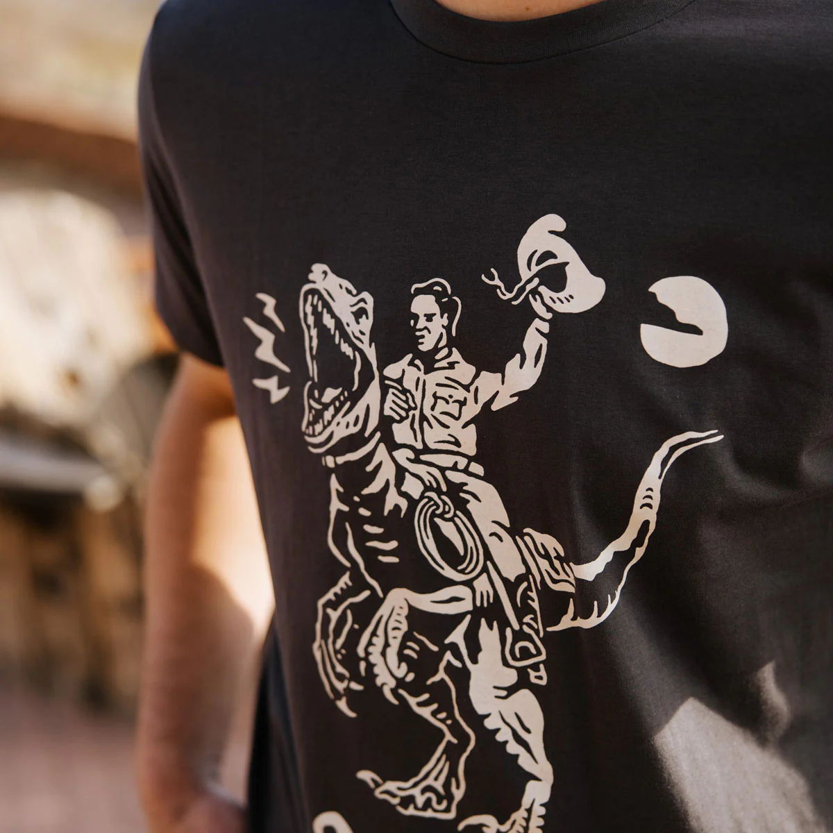 Sendero Velociwrangler T-Shirt - Vintage Black - Image 3