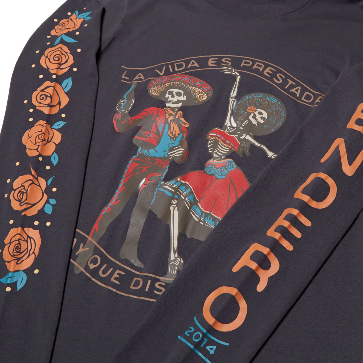 Sendero Viejones Long Sleeve T-Shirt - Vintage Black - Image 2