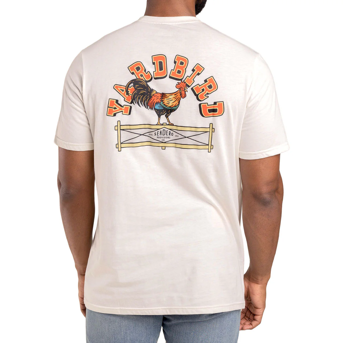 Sendero Yardbird T-Shirt - Vintage White - Image 4