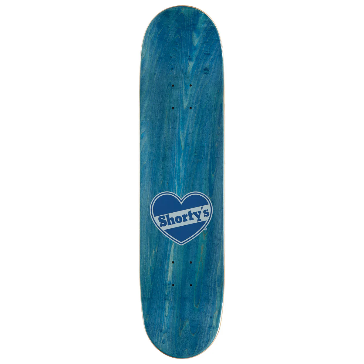 Shorty's Ivan Monteiro Redeemer Skateboard Deck - Blue - 8.00" - Image 2
