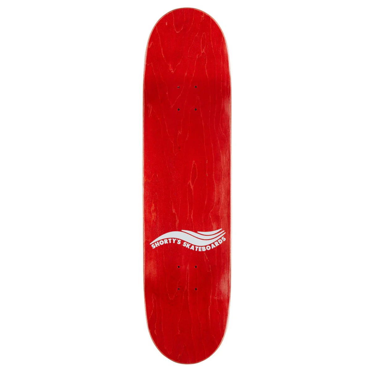Shorty's Muskalade Skateboard Complete - Red - 8.25" - Image 2