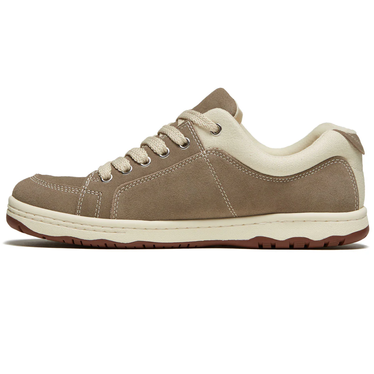Simple OS Suede Shoes - Taupe - Image 2