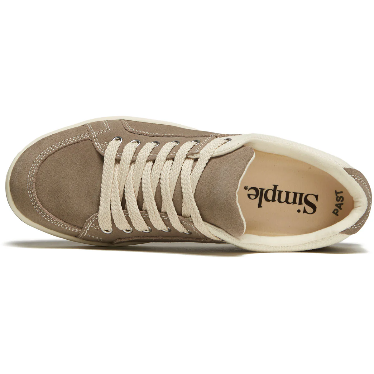 Simple OS Suede Shoes - Taupe - Image 3