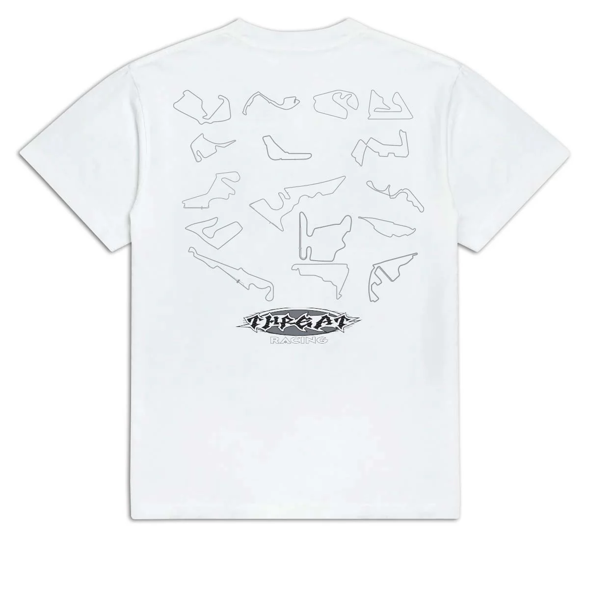 Sin Bin Sin Tracks T-Shirt - White - Image 2