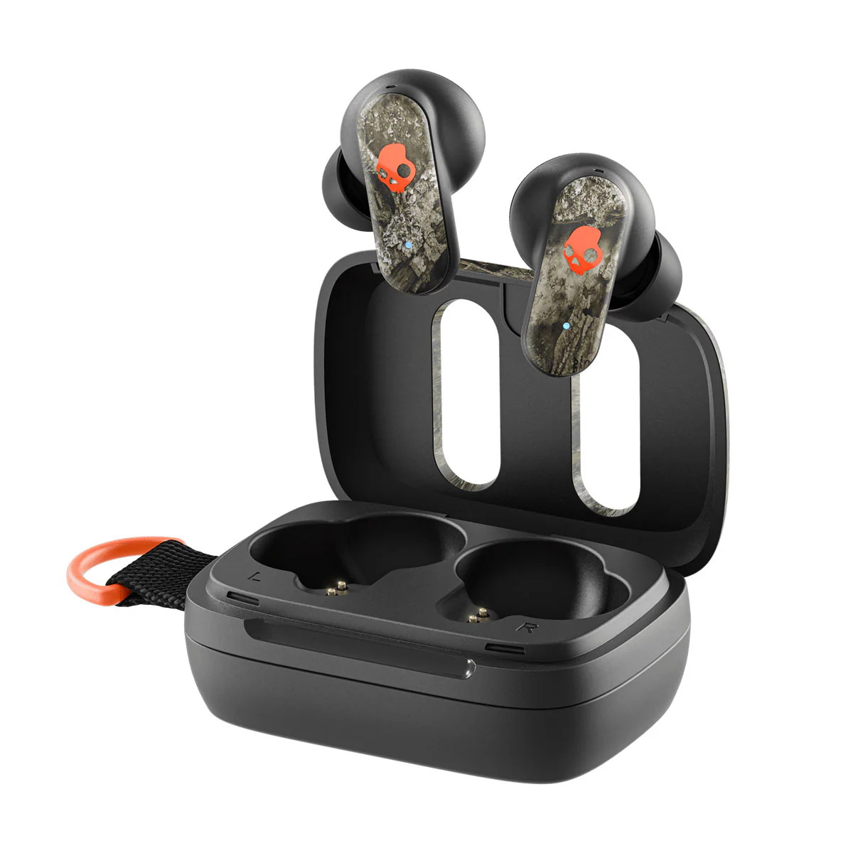 Skullcandy TW Dime 3 Headphones - Real Tree APX Orange - Image 2