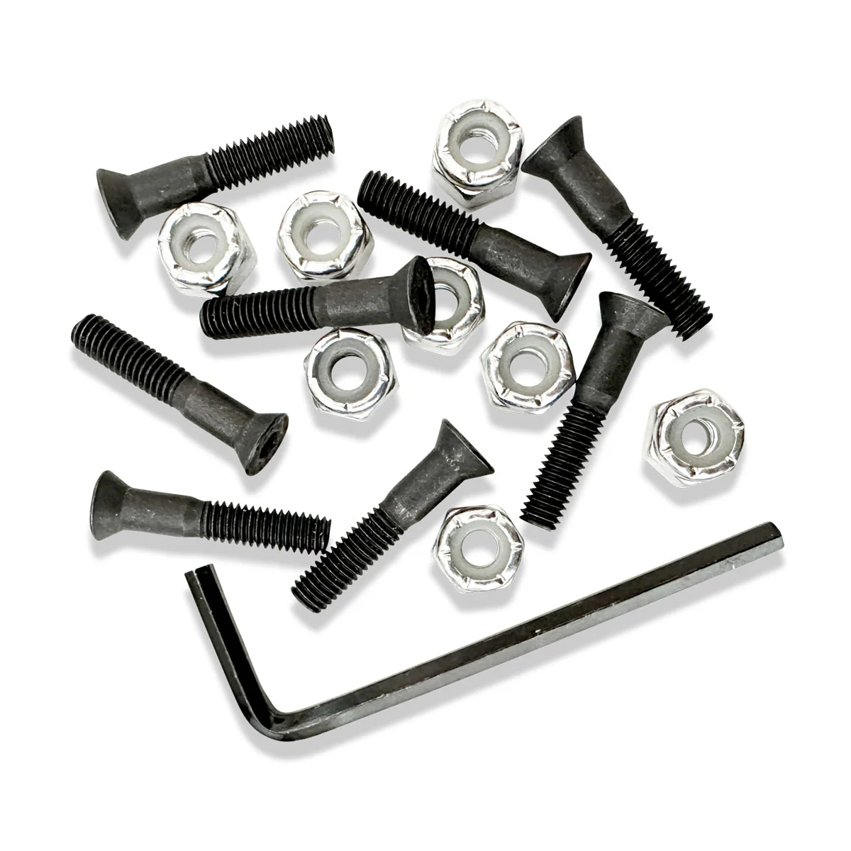 Slappy Allen Grip Tip Bolts Hardware - Black - 1" - Image 2