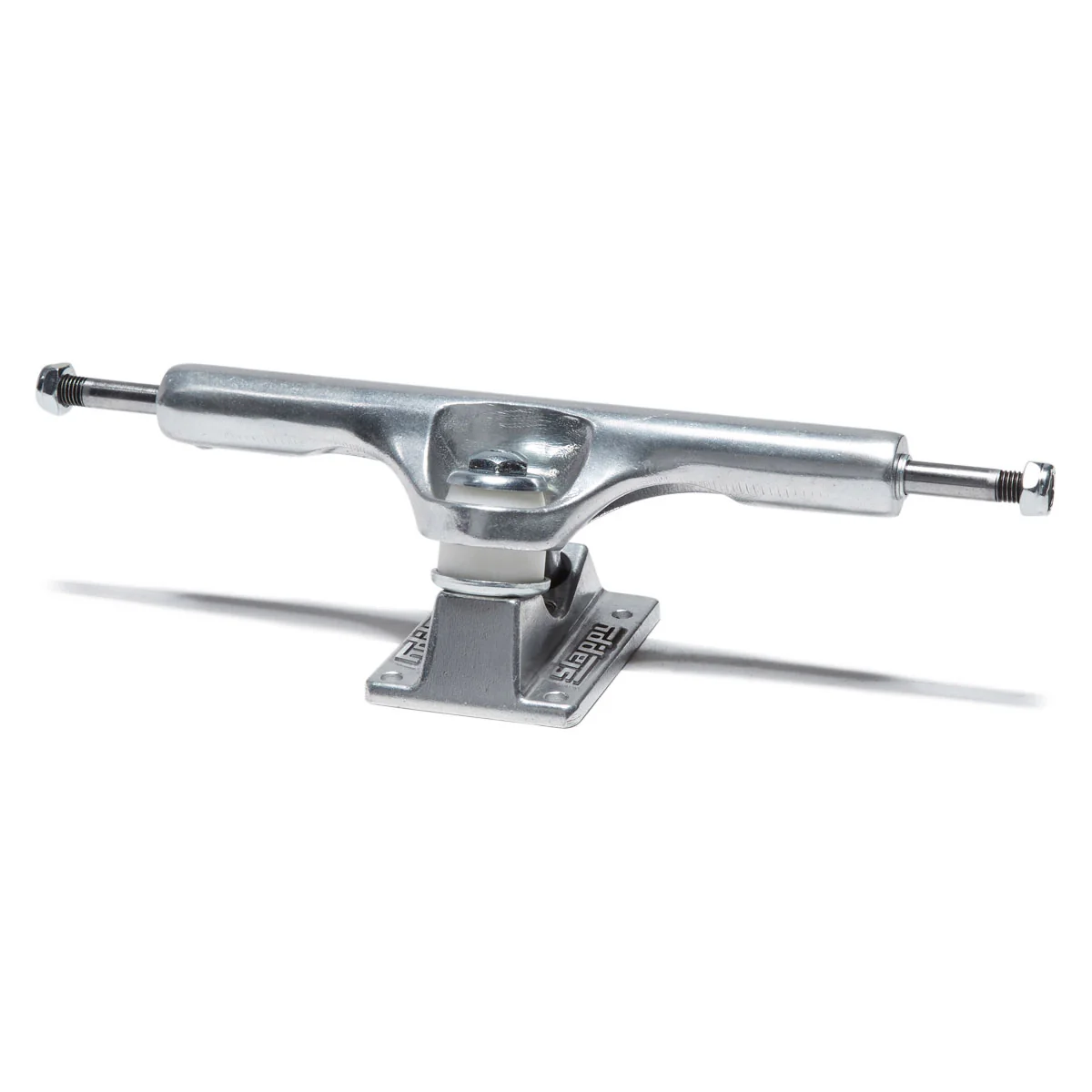 Slappy ST1 Curb Killer II Hollow Inverted KP Skateboard Trucks - Polished - 10.00" - Image 2