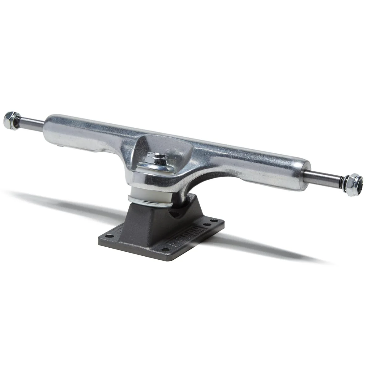 Slappy ST1 Hollow Lights Skateboard Trucks - Gun Metal - 10.00" - Image 2