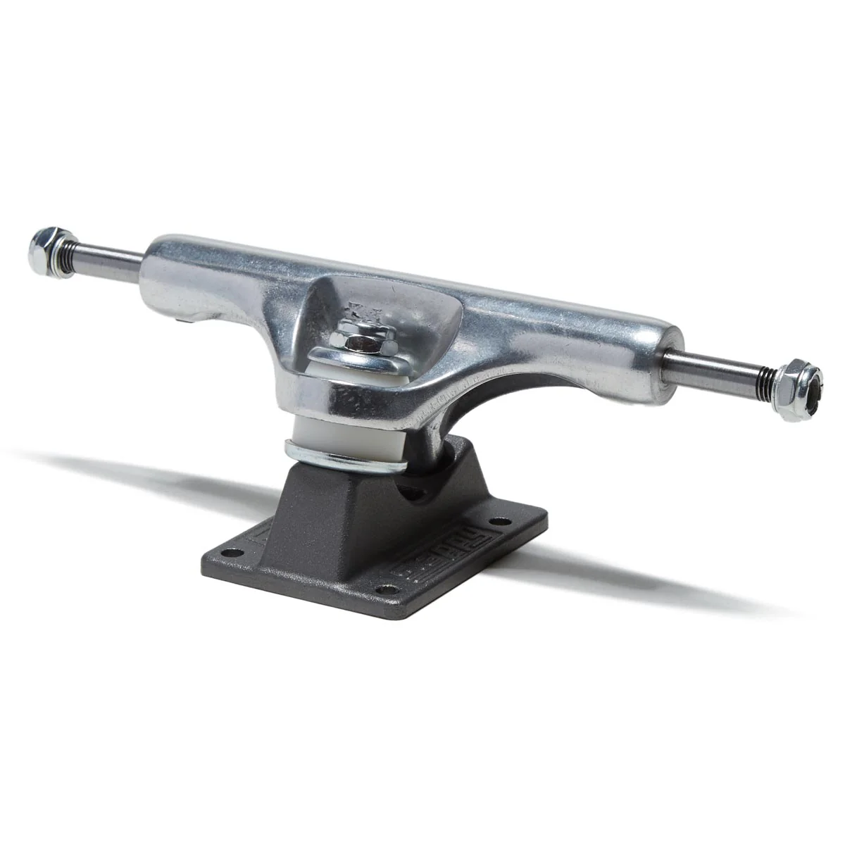 Slappy ST1 Hollow Lights Skateboard Trucks - Gun Metal - 8.00" - Image 2