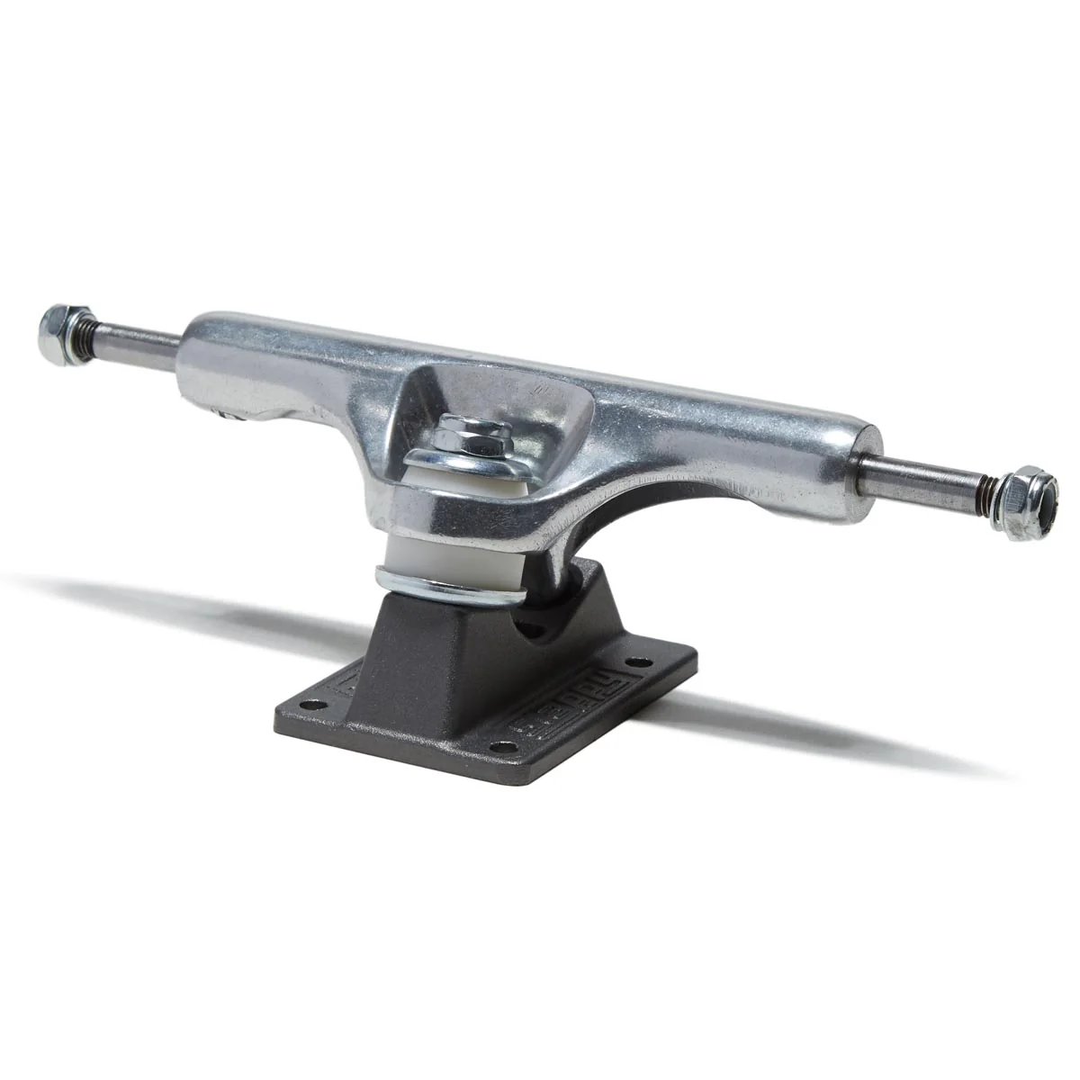 Slappy ST1 Hollow Lights Skateboard Trucks - Gun Metal - 8.25" - Image 2