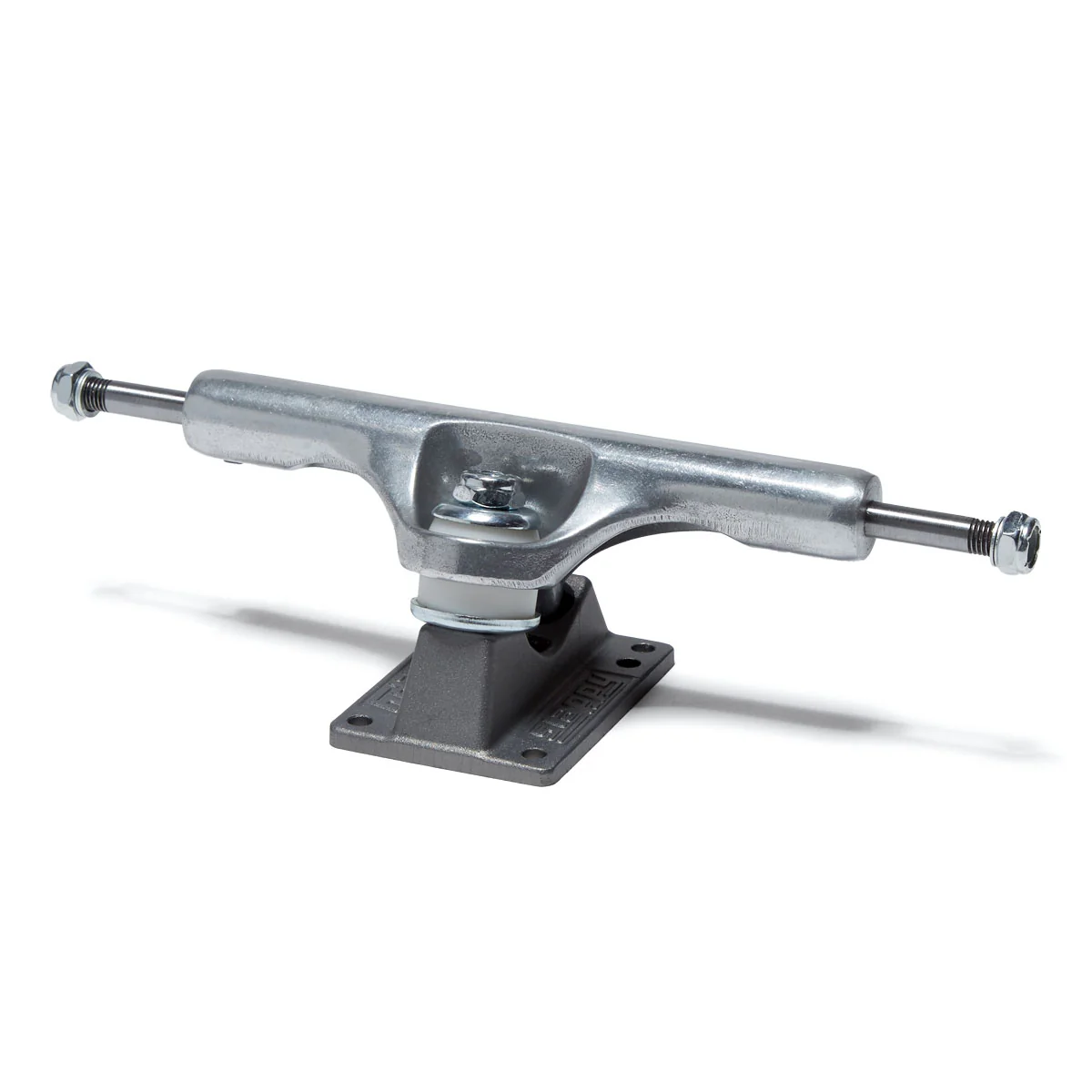 Slappy ST1 Hollow Lights Skateboard Trucks - Gun Metal - 9.00" - Image 2