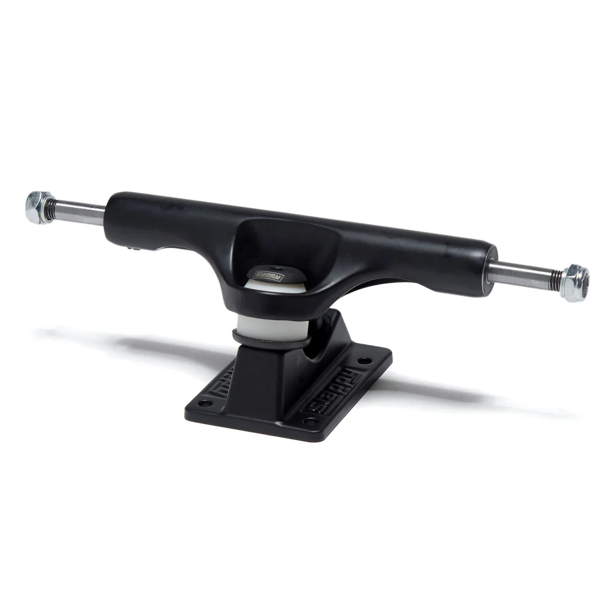 Slappy ST1 Inverted Hollow Lights Ultra Low Kingpin Skateboard Trucks - Matte Black/Black Gold - 9.00" - Image 2