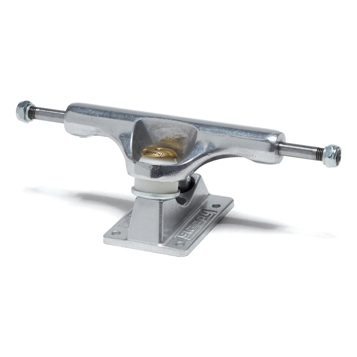 Slappy ST1 Inverted Hollow Lights Ultra Low Kingpin Skateboard Trucks - Polished - 8.25" - Image 2