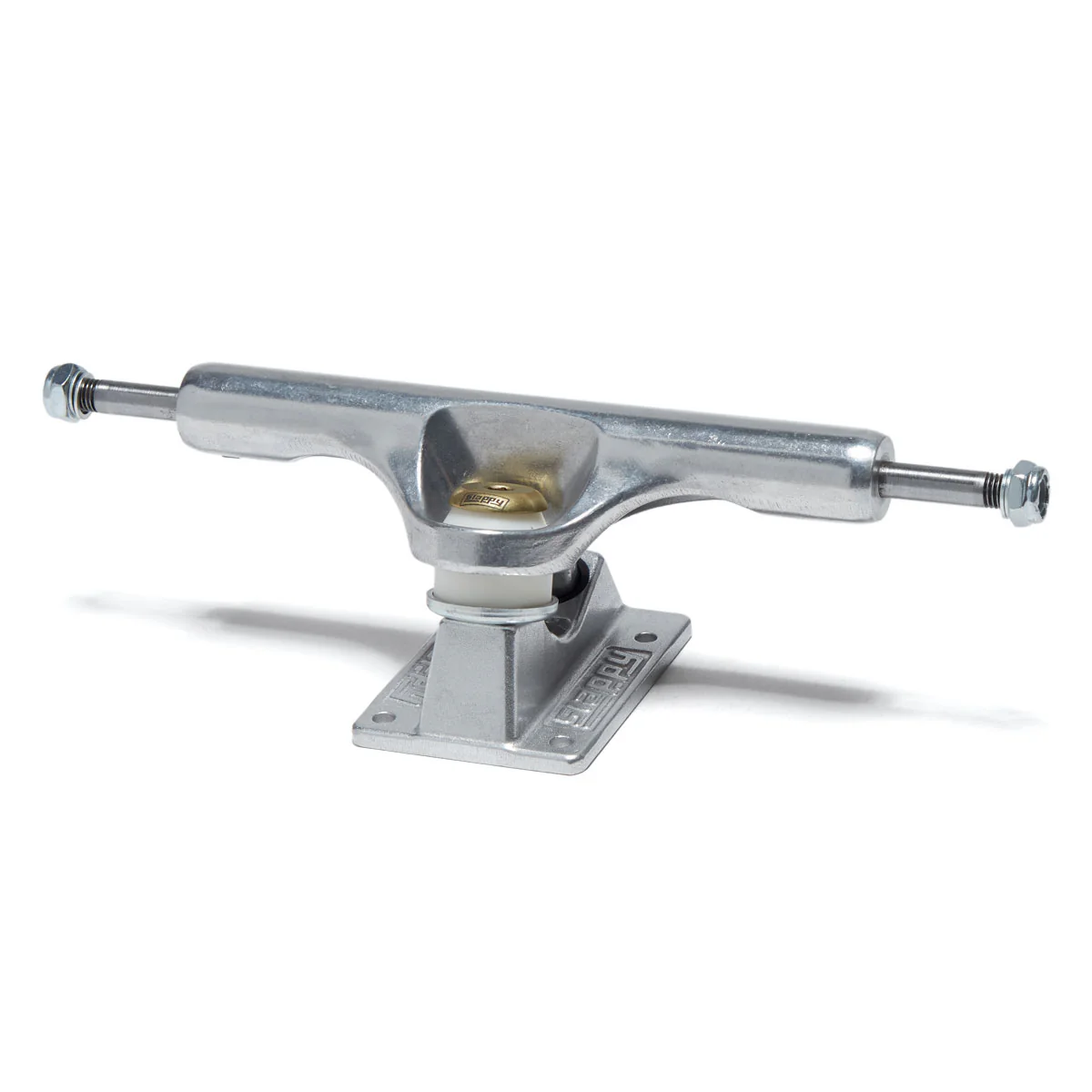 Slappy ST1 Inverted Hollow Lights Ultra Low Kingpin Skateboard Trucks - Polished - 9.00" - Image 2