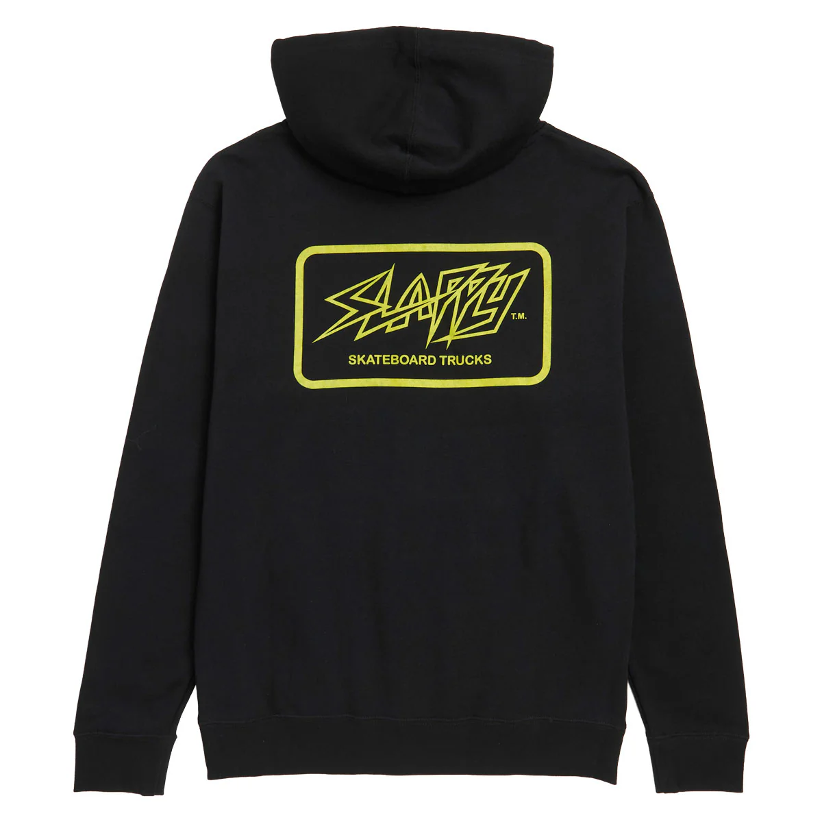 Slappy Throwback Zip Up Hoodie - Black - Image 2