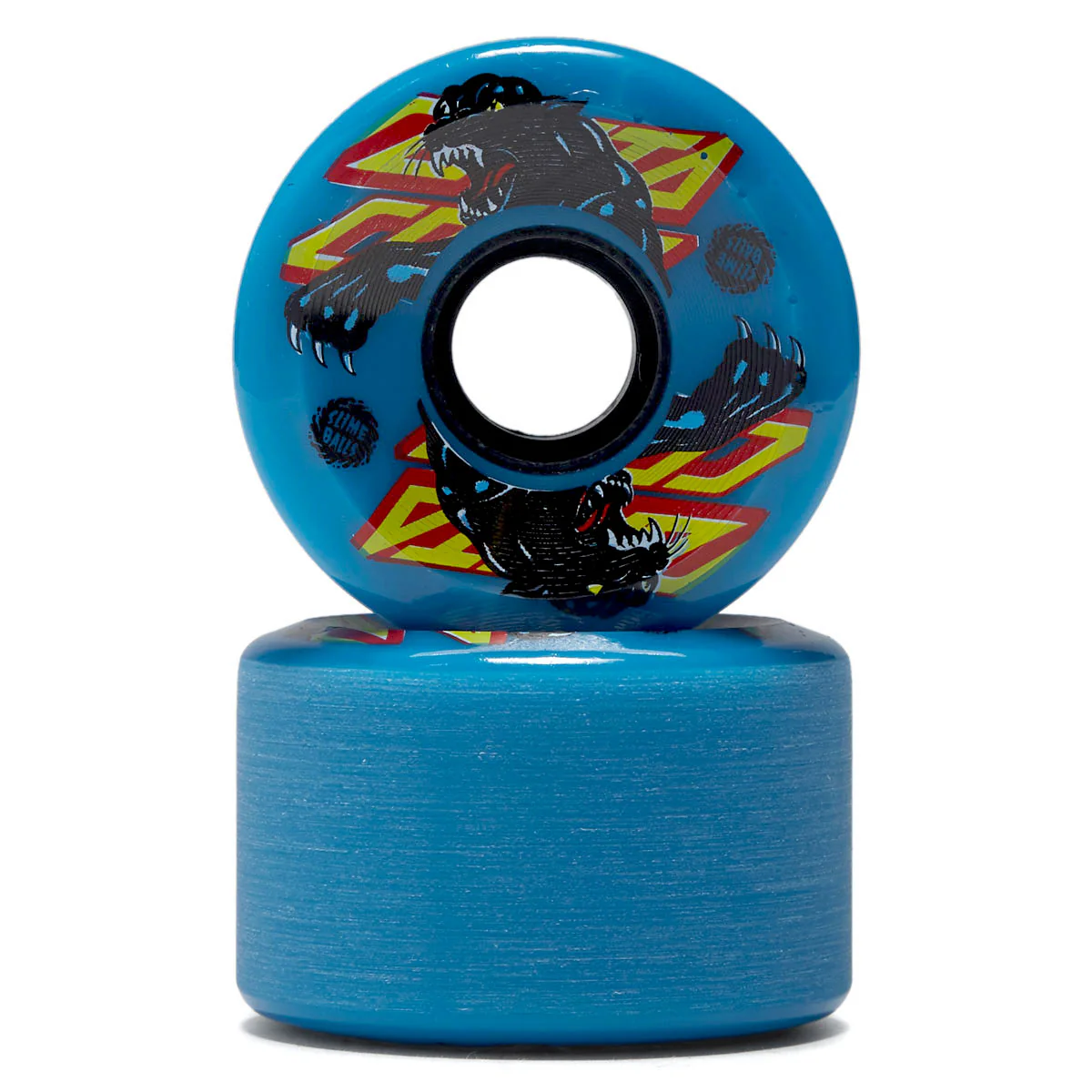 Slime Balls 60mm Natas Reissue OG Slime Blue 78a Slime Balls Wheels  Skateboard Wheels - Blue - 60mm - Image 2